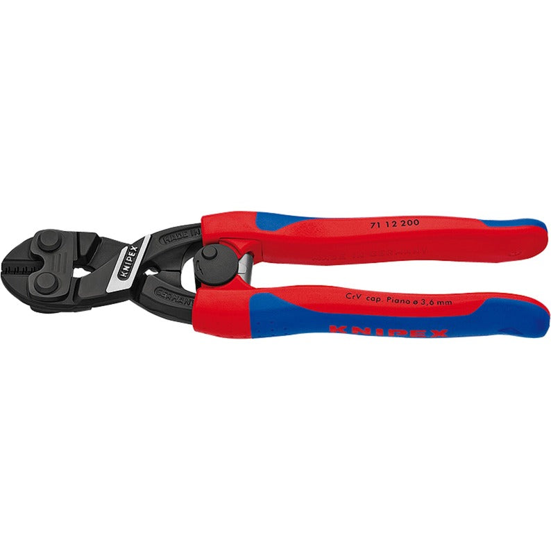 Afbeelding laden in galerijviewer, Knipex cobolt betonschaar 7112200 kniptang (middensnijder, met openingsveer)