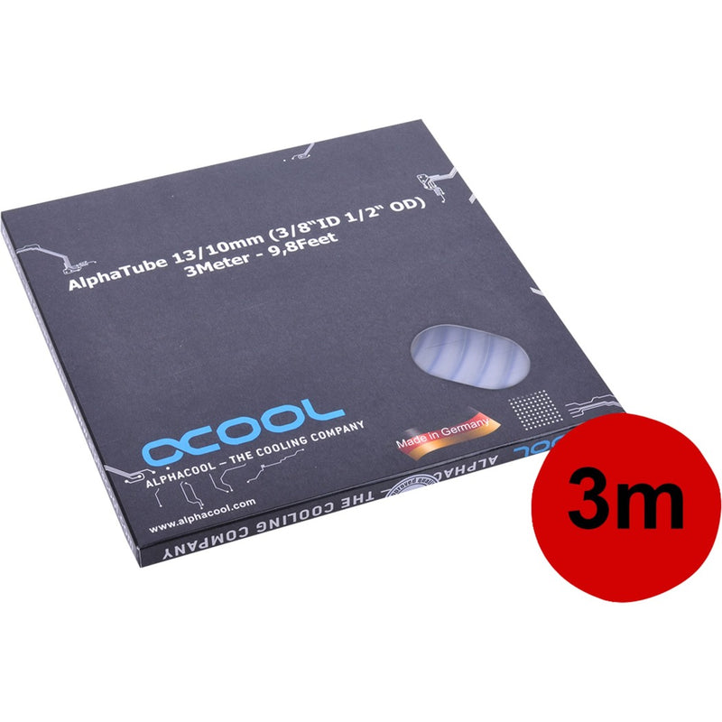 Afbeelding laden in galerijviewer, Alphacool alphatube hf 13 10 (3 8 id) - clear, 3 meter slang (transparant)