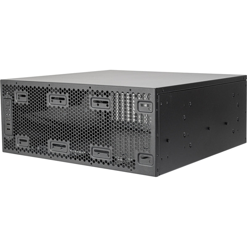 Afbeelding laden in galerijviewer, Silverstone rm4a rack behuizing (zwart | 4u | usb-c)