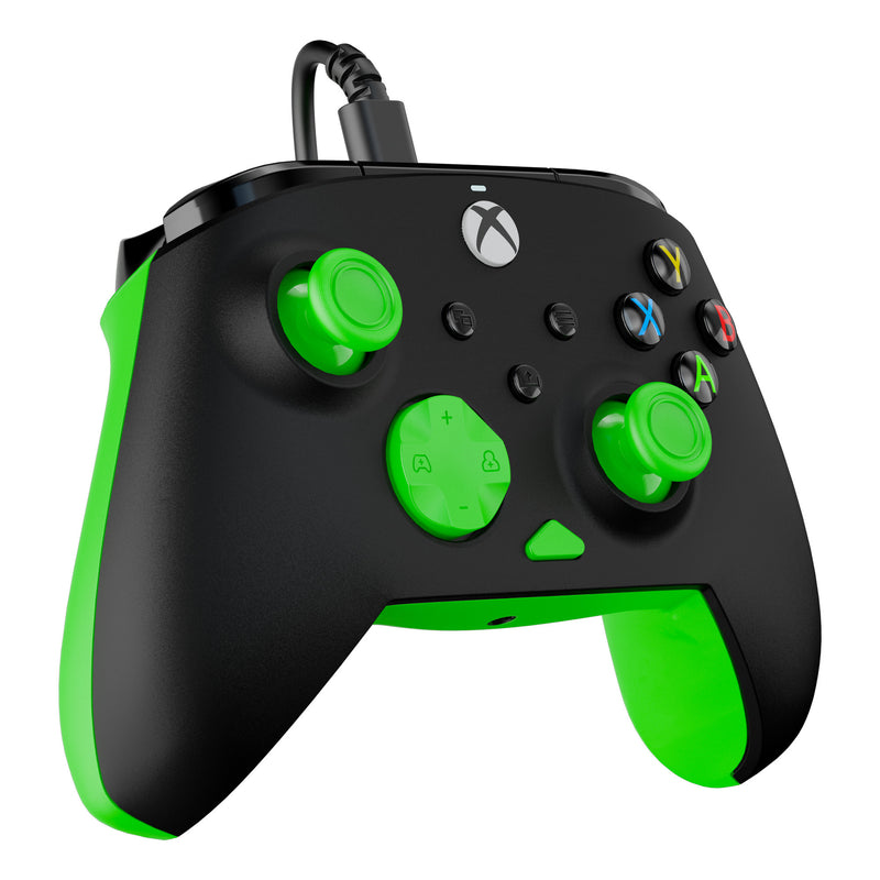 Afbeelding laden in galerijviewer, Turtle beach rematch core bedrade controller (zwart groen, xbox serie x|s, xbox one, pc)