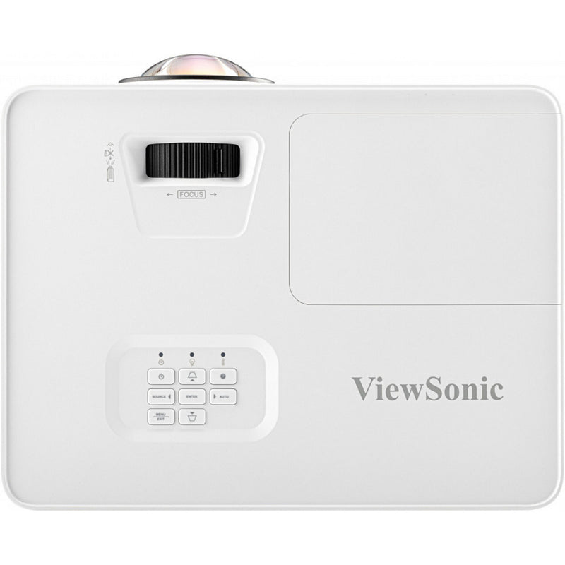 Afbeelding laden in galerijviewer, Viewsonic ps502w wxga short throw dlp-projector (wit, 4000 ansi lumen, voor zakelijk gebruik en onderwijs)