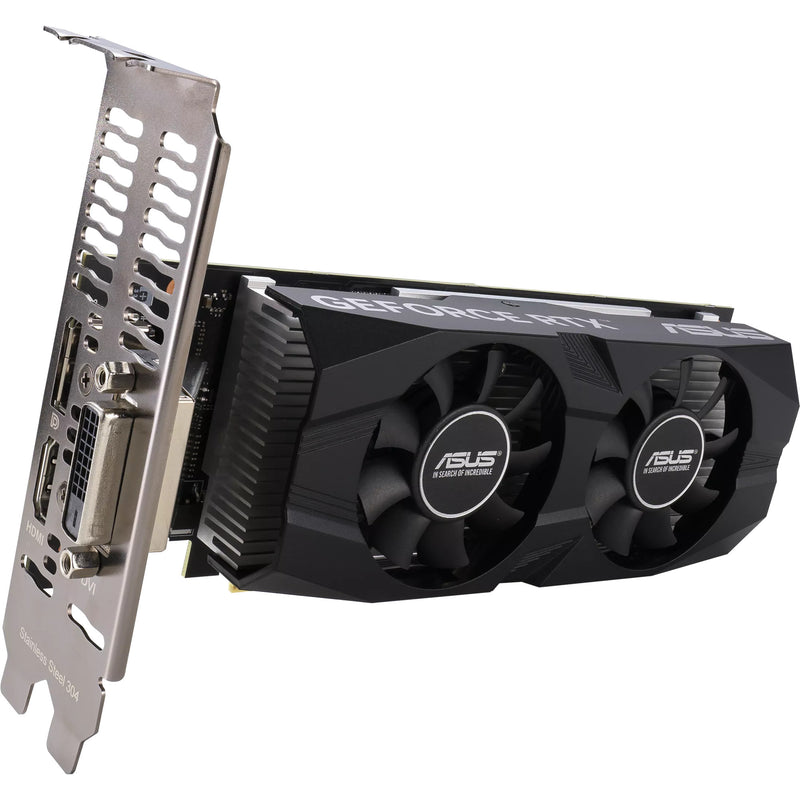 Afbeelding laden in galerijviewer, Asus geforce rtx 3050 lp brk oc edition 6gb gddr6 grafische kaart (1x displayport, 1x hdmi 2.1, 1x dvi-d)
