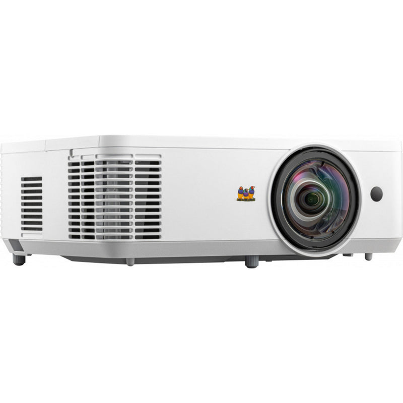 Afbeelding laden in galerijviewer, Viewsonic ps502w wxga short throw dlp-projector (wit, 4000 ansi lumen, voor zakelijk gebruik en onderwijs)