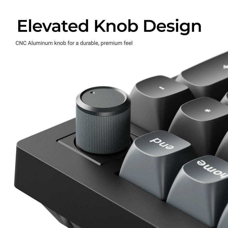 Afbeelding laden in galerijviewer, Keychron v5 ultra 8k wireless custom mechanical keyboard (zwart, us lay-out (qwerty), silk pom banana, 96%, rgb, hot swap, 2.4 ghz | bluetooth 5.3 | usb-c)