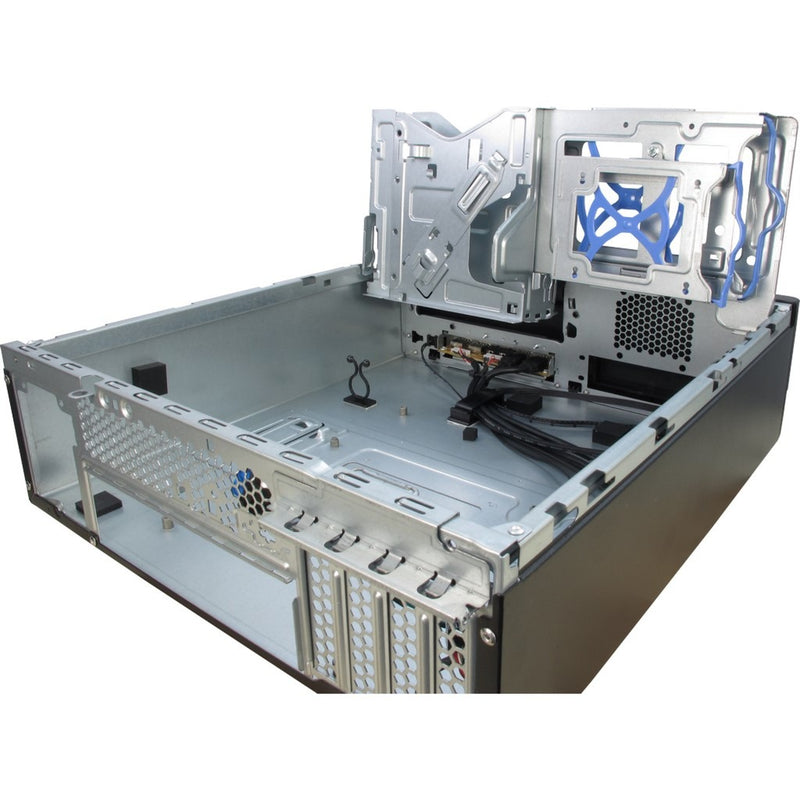 Afbeelding laden in galerijviewer, Inter-tech it-502 mini tower behuizing (zwart | 4x usb-a)