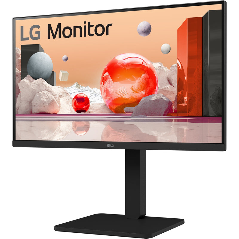 Afbeelding laden in galerijviewer, Lg 24ba450-b 24 monitor (zwart, vga, hdmi, displayport, sound)