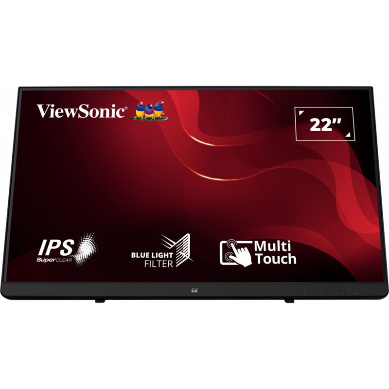 Afbeelding laden in galerijviewer, Viewsonic 10-point touch monitor td2230 22 (zwart, hdmi, displayport, vga)
