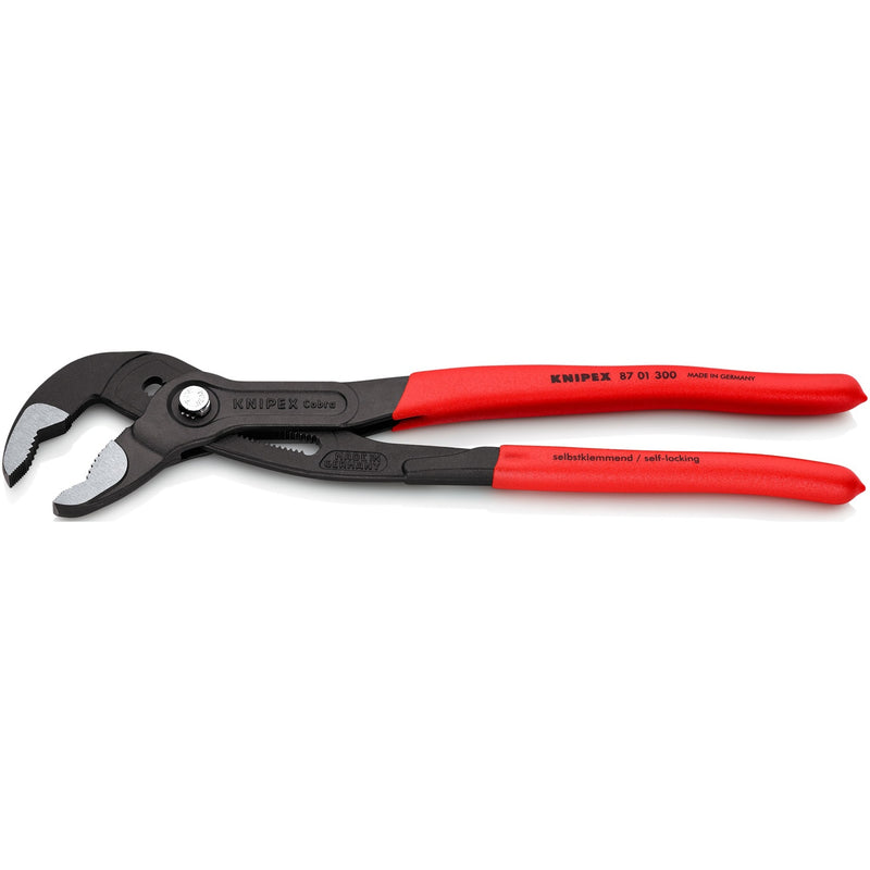 Afbeelding laden in galerijviewer, Knipex cobra waterpomptang 8701300 (rood, 300 mm)