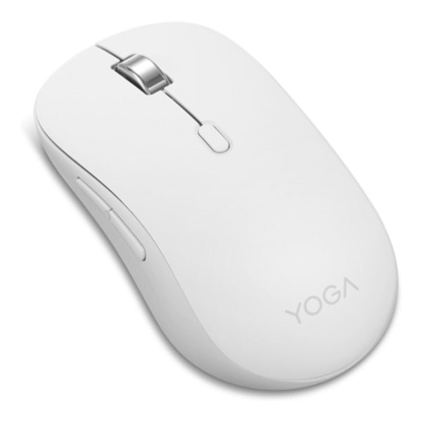 Afbeelding laden in galerijviewer, Lenovo yoga muis (wit grijs, bluetooth 5.3, 400 - 4000 dpi)