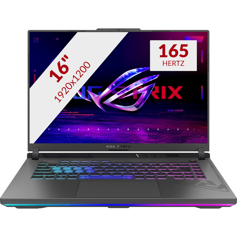 Afbeelding laden in galerijviewer, Asus rog strix g16 g614fr-rv014w 16 copilot+ gaming laptop (zwart grijs | r9 9955hx | rtx 5070 ti | 32 gb | 2 tb ssd)