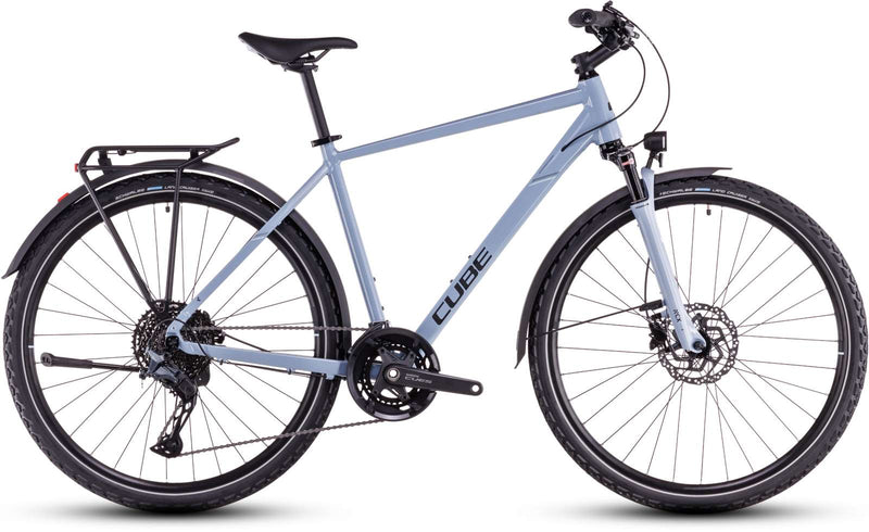 Afbeelding laden in galerijviewer, Cube nature exc allroad pigeonblue´n´black
