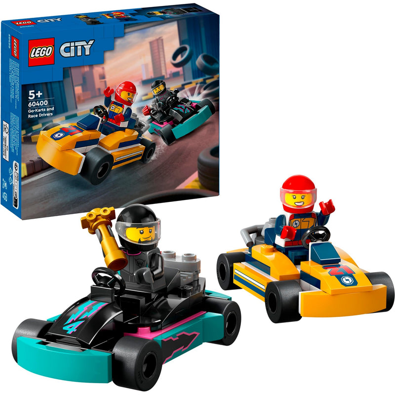 Afbeelding laden in galerijviewer, Lego city karts en racers - 60400
