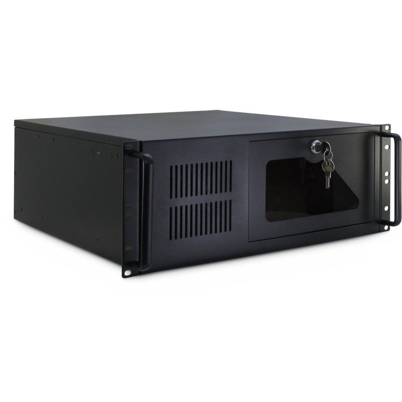 Afbeelding laden in galerijviewer, Inter-tech ipc 4088-s rack behuizing (zwart | 2x usb-a)
