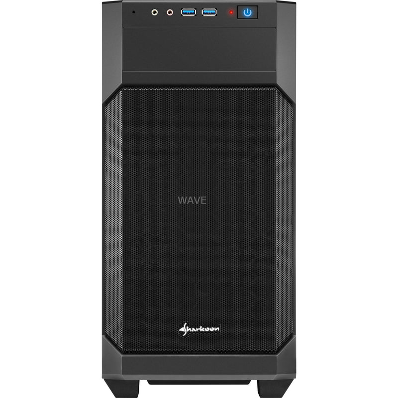 Afbeelding laden in galerijviewer, Sharkoon v1000 midi tower behuizing (zwart | 2x usb-a)