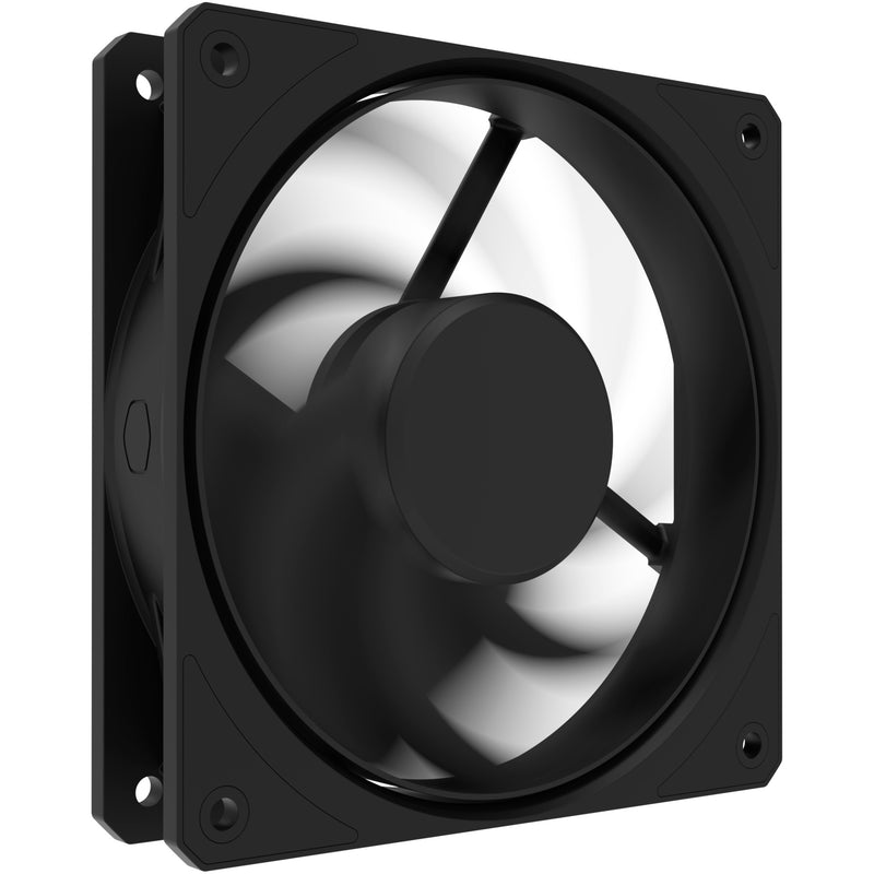 Afbeelding laden in galerijviewer, Cooler master mobius 120 black edition case fan (zwart, 120 x 120 x 25 mm, pwm)