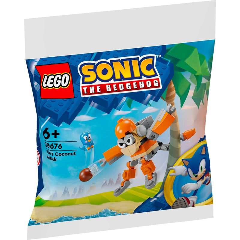Afbeelding laden in galerijviewer, Lego sonic the hedgehog - kiki's kokosnotenaanval constructiespeelgoed (30676)