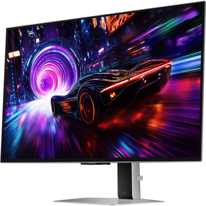 Afbeelding laden in galerijviewer, Samsung odyssey oled g8 g81sf 32 4k uhd gaming monitor (zilver, 2x hdmi, displayport, 2x usb-a, usb-b, 240 hz)