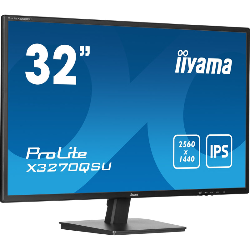 Afbeelding laden in galerijviewer, Iiyama prolite x3270qsu-b1 31.5 monitor (zwart, 2x hdmi, displayport, 3x usb-a)