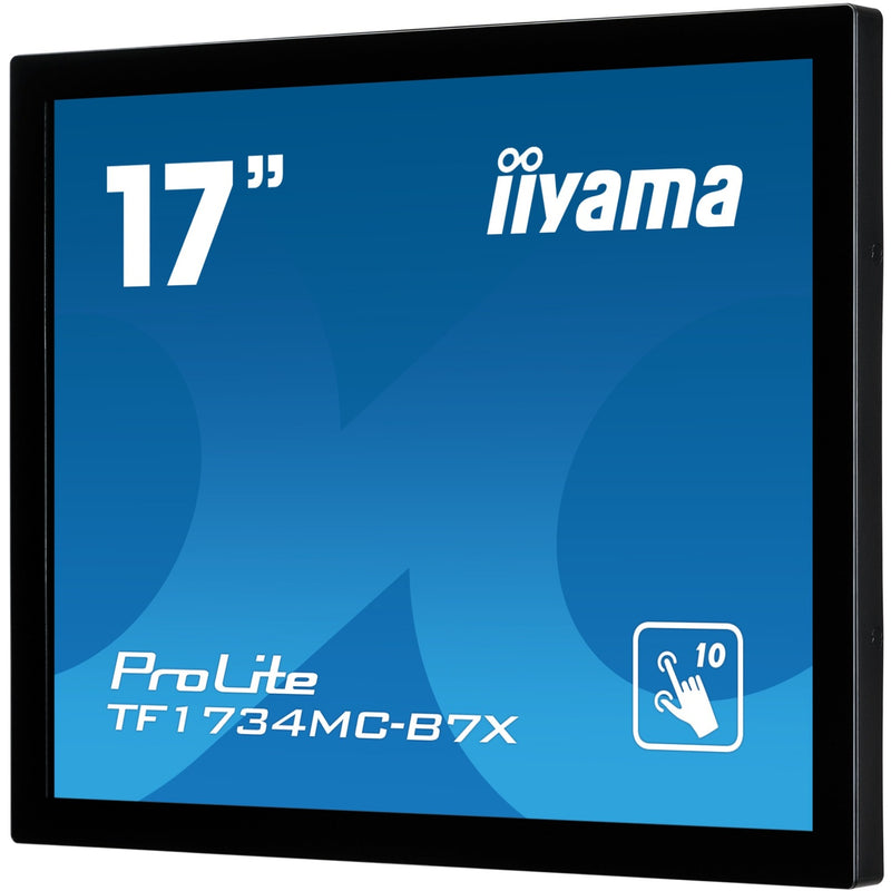 Afbeelding laden in galerijviewer, Iiyama prolite tf1734mc-b7x 17 touchscreen monitor (zwart, hdmi, displayport, vga, usb-b, rj-45)