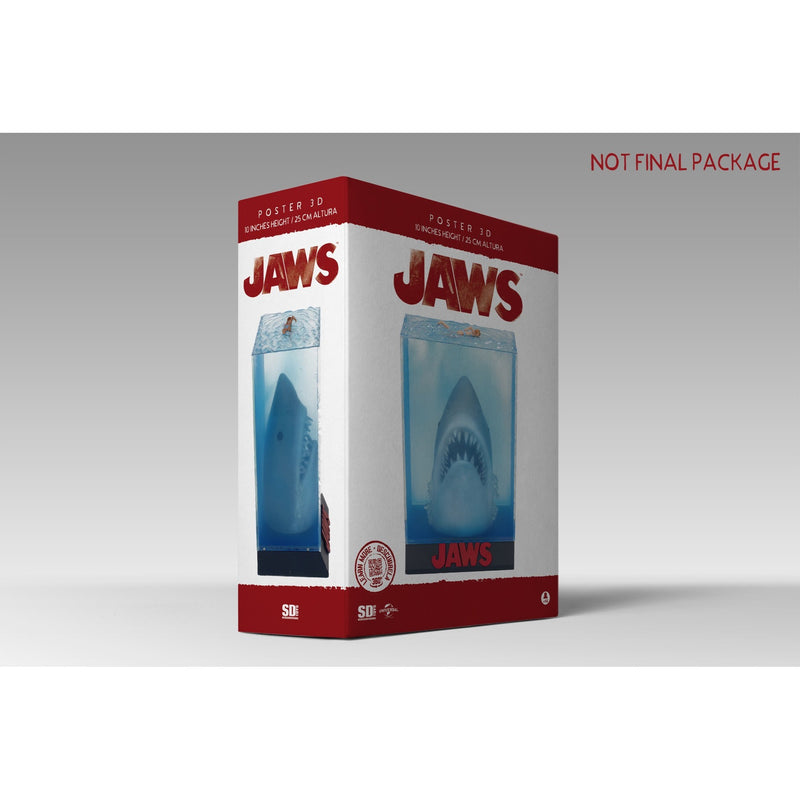 Afbeelding laden in galerijviewer, Sd toys jaws: 3d movie poster 10 inch statue decoratie