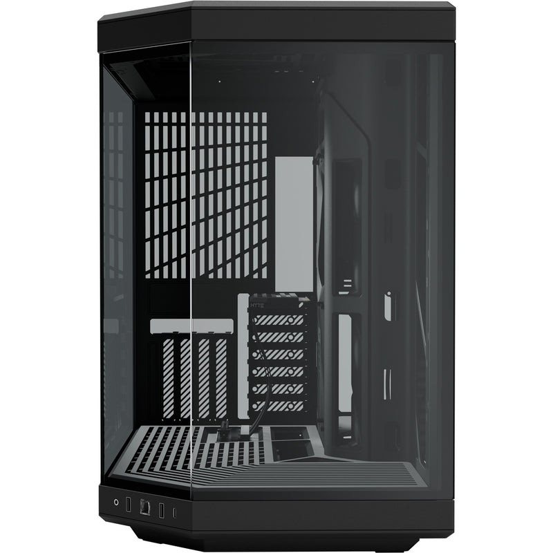 Afbeelding laden in galerijviewer, Hyte y70 midi tower behuizing (zwart | 2x usb-a | 1x usb-c | tempered glass)