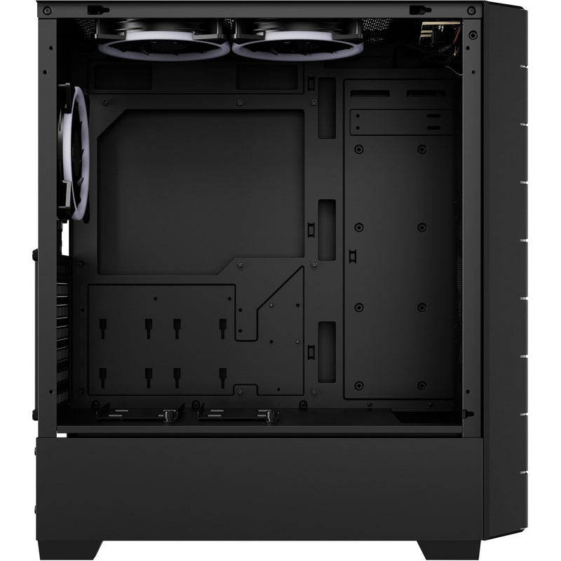 Afbeelding laden in galerijviewer, Sharkoon rgb hex midi tower behuizing (zwart | 2x usb-a | 1x usb-c | rgb | tempered glass)