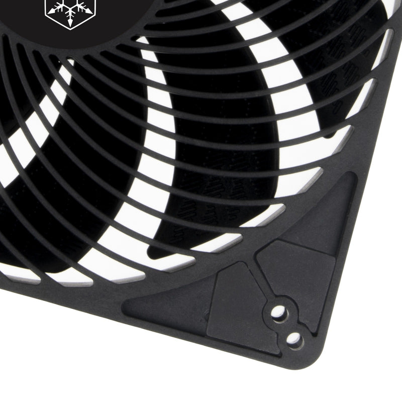Afbeelding laden in galerijviewer, Silverstone air penetrator 184i pro case fan (zwart, 180 x 180 x 32 mm, pwm)