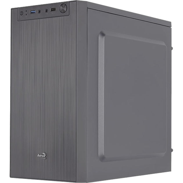 Afbeelding laden in galerijviewer, Aerocool cs-108 mini tower behuizing (zwart | 2x usb-a)