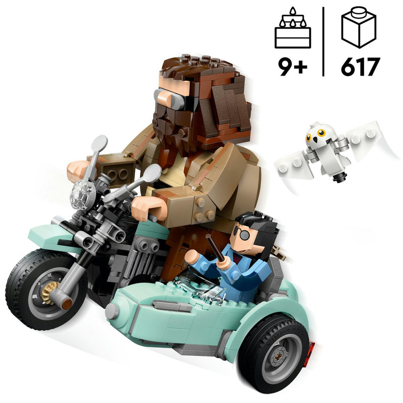 Afbeelding laden in galerijviewer, Lego harry potter 76443 hagrid en harry's rit op de motor
