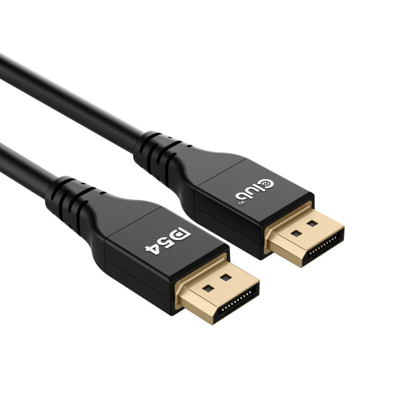 Afbeelding laden in galerijviewer, Club 3d displayport 2.1 vesa dp54 gecertificeerde kabel male-male (zwart, 3 meter, 4k 240hz, 8k 120hz, 54gbps)