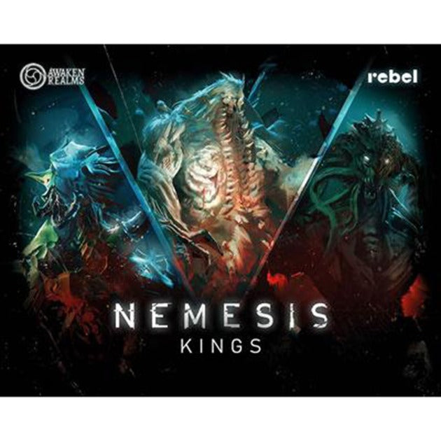 Afbeelding laden in galerijviewer, Asmodee nemesis: kings bordspel (engels, uitbreiding, 1 - 5 spelers, 35 - 175 minuten, vanaf 14 jaar)