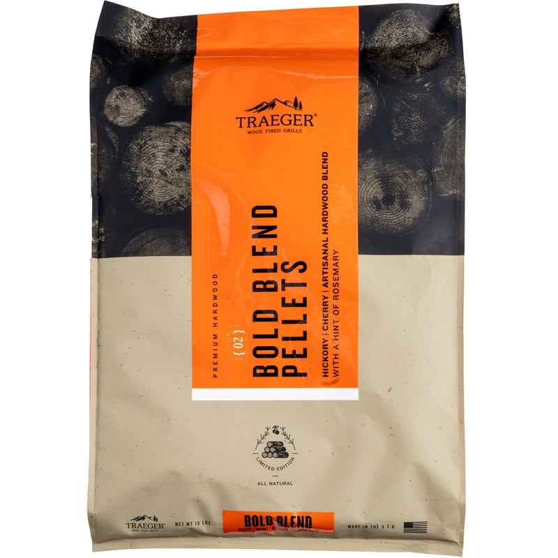 Afbeelding laden in galerijviewer, Traeger bold blent pellets - limited edition brandstof (8 kg)