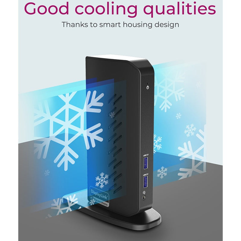 Afbeelding laden in galerijviewer, Icy box ib-dk2252ac dockingstation (zwart, usb-a, hdmi, displayport)