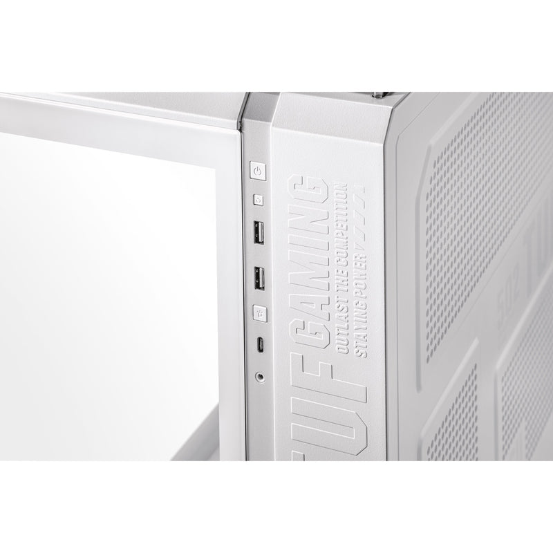 Afbeelding laden in galerijviewer, Asus tuf gaming gt502 midi tower behuizing (wit | 2x usb-a | 1x usb-c | tempered glass)