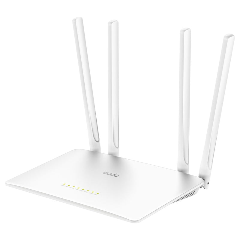 Afbeelding laden in galerijviewer, Cudy ac1200 wi-fi router (wit, app)