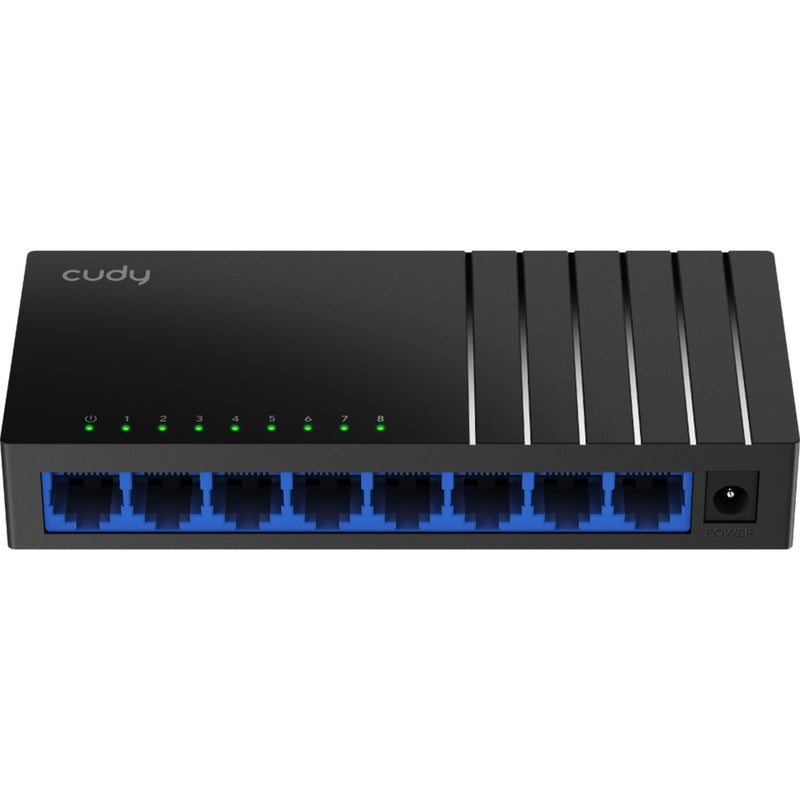 Afbeelding laden in galerijviewer, Cudy 8-port gigabit desktop switch (zwart)