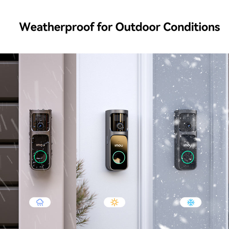 Afbeelding laden in galerijviewer, Imou doorbell 3 kit (zwart)