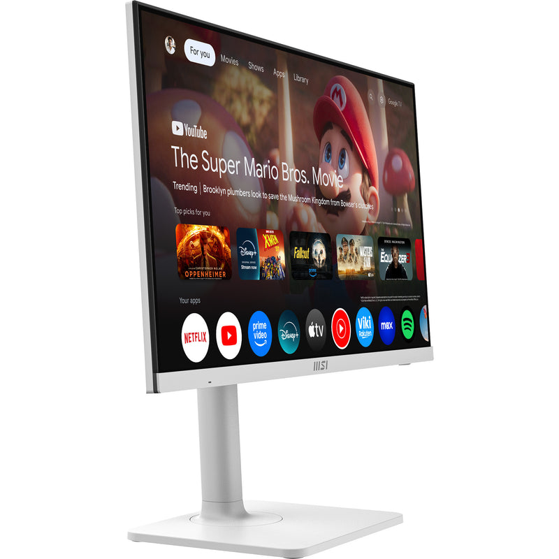 Afbeelding laden in galerijviewer, Msi modern md272upsw 27 4k uhd monitor (wit, hdmi, displayport, 2x usb-a, usb-c, wi-fi 5, bt, rj-45)