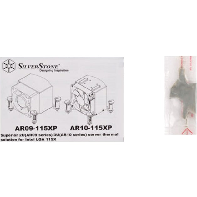 Afbeelding laden in galerijviewer, Silverstone ar10-115xp cpu-koeler (zilver, argon series)