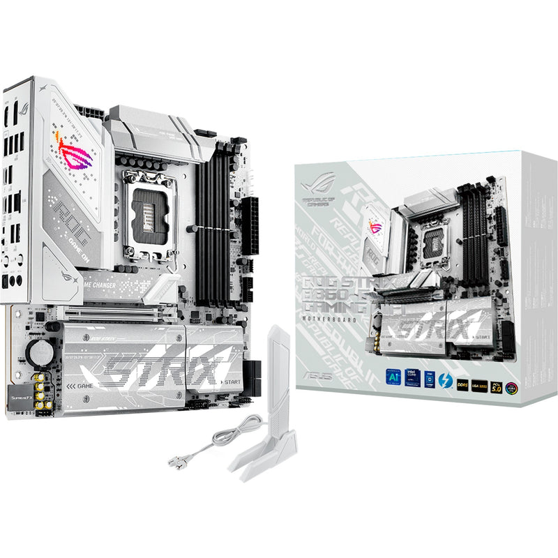 Afbeelding laden in galerijviewer, Asus rog strix b860-g gaming wifi socket 1851 moederbord (raid, 2.5 gb-lan, wi-fi 7, bt, sound, µatx)