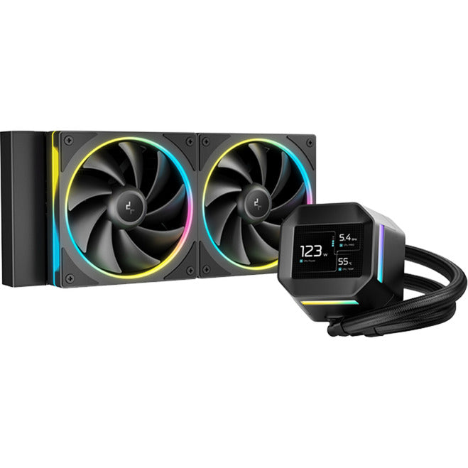 Afbeelding laden in galerijviewer, Deepcool lm240 waterkoeling (zwart)