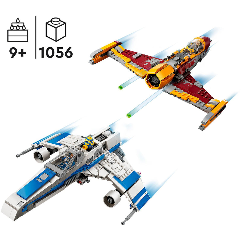 Afbeelding laden in galerijviewer, Lego star wars - new republic e-wing vs. shin hati's starfighter constructiespeelgoed (75364)