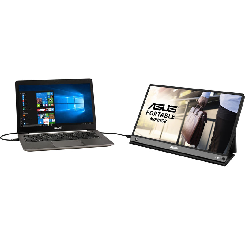 Afbeelding laden in galerijviewer, Asus zenscreen go mb16ahp 15.6 monitor (zwart, micro-hdmi, usb-c, micro-usb)