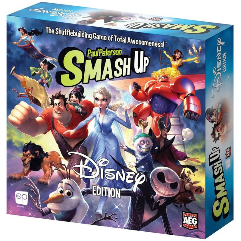 Afbeelding laden in galerijviewer, Disney european player network smash up: edition kaartspel (engels, 2 spelers, 30 - 45 minuten, vanaf 14 jaar)
