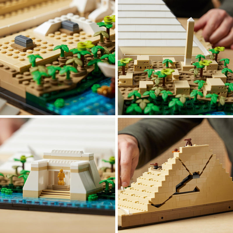 Afbeelding laden in galerijviewer, Lego architecture - grote piramide van gizeh constructiespeelgoed (21058)