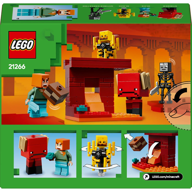 Afbeelding laden in galerijviewer, Lego minecraft de lavastrijd in de nether voor kinderen - 21266