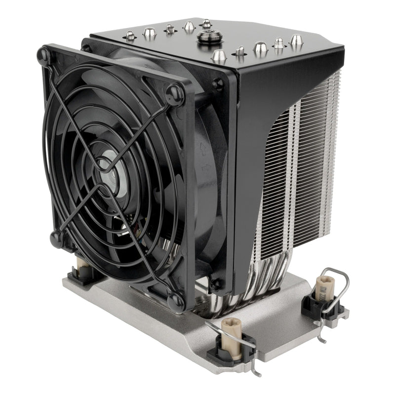 Afbeelding laden in galerijviewer, Silverstone sst-xe04-4677vb cpu-koeler (zwart, 4-pins pwm fan-connector)