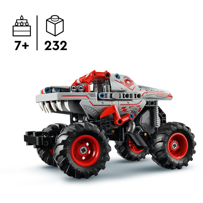 Afbeelding laden in galerijviewer, Lego technic monster jam™ thunderroarus™ pull-back truck - 42200