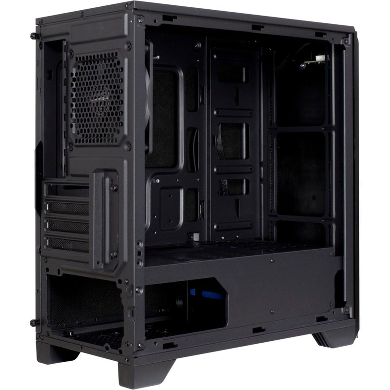 Afbeelding laden in galerijviewer, Inter-tech h-606 mini tower behuizing (zwart | 2x usb-a)