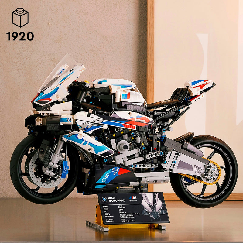Afbeelding laden in galerijviewer, Lego technic - bmw m 1000 rr constructiespeelgoed (42130)